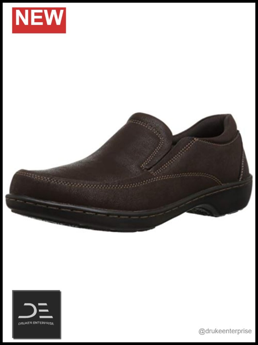Mocc with Memory Foam - Kitten Heel